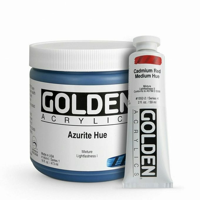 Couleurs Acryliques Golden Heavy Body Tubes 946ml